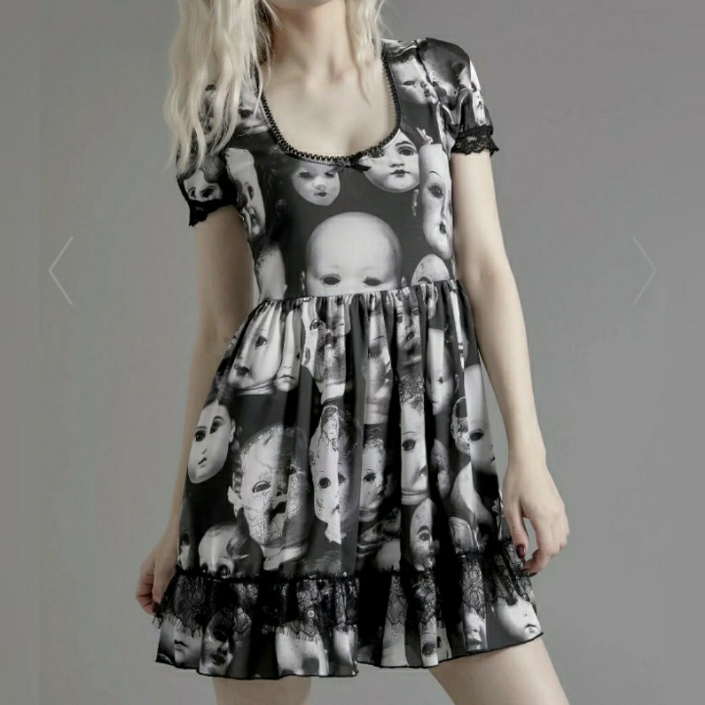 Widow Wayward Souls Babydoll Dress NWT